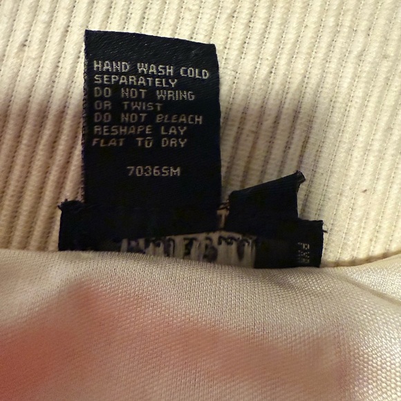 Peck & Peck Cream Crochet Blouse with Pearl Accent - Picture 10 of 11